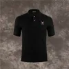 Yeni Moda Hayvan Baskılı # 80 Erkekler Polo Gömlek Yaka Yaka Slim Fit Kısa Kollu Rahat Klasik Iş Erkek Pamuk PP Polos Tops gömlek