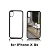 Haute qualité nouveauté trou carré 2D Sublimation coque de téléphone arrière pour iPhone XS MAX XR transfert de chaleur TPU couverture de téléphone en plastique dur