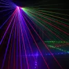 AUCD DJ 6 Eyes RGB Beam Network Wondeful DMX Laser Stage Lighting Home Wedding Holiday Party Show Projector Light Effect A-X6246x