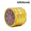 new 4 layers 63mm grinder aluminium alloy lightning tobacco smoking accessories herb grinders for hookah water glass pipe bong