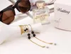 2019 handmade 18K stainless Agate chain sunglasses readingglasses chain anti-slip rope string neck cord retainer silicon loop