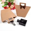 Size basit LX1988 ambalaj kolu katlanabilir düğün kraft kağıt şeker çikolata parfüm hediye kutusu poşeti ederiz