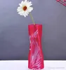 Vasi di plastica creativi caldi del PVC trasparente Vasi di acqua Vaso di fiori pieghevole ecologico Vaso di fiori riutilizzabile della decorazione della festa nuziale domestica