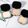 3 färger ansikte pulverfix pressad pulverpalett ansikte fundament bas makeup illuminator puff contour naken kompakt kosmetik4002001