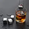 Rostfritt stål Ice Cubes Bucket Bar KTV Magic Vodka Whisky Stone Wine Whisky Beer Cooler Holder Chiller Tool