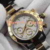 New Men039s Luxury Watch All Stainless Steel Japanese VK64 Timing Movement Men039s Watch 5ATM Waterproof Glow Diver Watch6008986