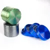 Gear Grinder Dia 55 мм Оригинал 4 шт. Для курения Herb Grinder Табак Grinder индивидуальный цветной логотип доступны