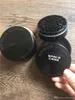 63mm grande alumínio CNC CASE CASA GRAFER TOBACCO Fumar Detector de cigarro Grinder Fumaça Tabaco Grinder Fit Dry Herb8714273