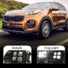 1 paire d'éclairage diurne DRL Brouillard lampe de voiture Lumière Styling jour pour KIA Sportage KX5 2016 2017 2018