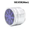 63mm large Grinders Concave Herb Grinder 4 LAYERS New Style Zinc Alloy Diamond for hookah bongs tobacco smoke cigarette Smoking Accessories