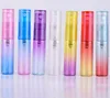 Hot 24 TEILE/LOS 4ML 8ml Glas Nachfüllbare Tragbare Probe Parfüm Flaschen Reise Spray Zerstäuber Leere Parfüm Flasche Mini probe Container