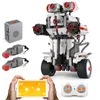 YX Giocattolo per mattoncini robot per auto bilanciante RC, programmabile fai-da-te, induzione di gravità, controllo vocale, altoparlante Bluetooth, per regalo di Natale per bambini