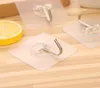 Adhesive Hooks Kitchen Wall Hooks Heavy Duty Nail Free Sticky Hangers with Stainless Hooks Utility Towel Bath Ceiling Hook