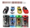 Nieuwe 8 kleur mini-racer afstandsbediening auto cola can mini rc radio externe bediening micro racen auto