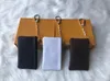 Anahtar torba M62650 Pochette CLES Tasarımcı Moda Kadınlar Erkekler Anahtar Yüzük Kredi Kartı Tutucu Para Çantası Lüks Mini Cüzdan Çantası Charm Brown Canvas