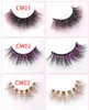 New color 3D luxury mink lashes wholesale natural long individual thick fluffy colorful false eyelashes Makeup Extension Tools