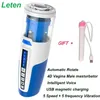 Leten Automatic Rotate 4d Vagina Real Pussy Male Masturbator For Men Sex Toy Intelligent Voice Strong Vibrator Sex Toys For Men Y19061302