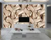 3D-home wallpaper eenvoudig en elegant geometrisch figuur digitale printing HD decoratief mooi behang