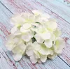Weeding flower wall Artificial Hydrangea Flowers head Diameter about 15-19cm Home and wedding Ornament Decoration free shipping