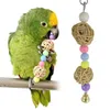 Arcobaleno Pappagalli giocattoli parrocchetto Climb Masticare giocattolo uccello altalena trapano Campana Altalena Gabbia Budgie Appeso scala forniture per animali domestici 3183