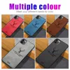 Schokbestendige telefooncase voor iPhone 12 Mini 11 PRO MAX XR XS X Case Cloth Deer Texture Soft Case voor iPhone SE 2020 7 8 Plus 6s 6 Funda