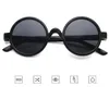 Fashion Anti-UV Sunglasses Eyewear Children girls boys Vintage Round Circle Frame Sunglasses Kids Sunblock clear / dark lense Accessories