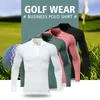 2020 New Fashion Men's T-shirt Casual Manica lunga Slim Basic Camicia da uomo Camicia da golf Camicia da golf in esecuzione T-shirt fitness vestiti1