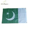 Flagge der Islamischen Republik Pakistan, 3 x 5 Fuß (90 x 150 cm), Polyester-Banner, Dekoration, fliegende Hausgarten-Flagge