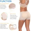 Branded New FAKE ASS Frauen Butt Hip Enhancer Booty Gepolsterte Unterwäsche Höschen Body Shaper Nahtlose Butt Lifter Panty Boyshorts Shape5037063