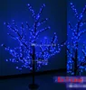 Natal LED Cherry Blossom Tree Luz 1.5M / Altura 5 pés Luzes da árvore de Luzes Paisagem iluminação exterior para Holiday casamento Deco