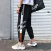 Hip Hop Dance Man Sweatpants Streetwear Светоотражающие Joggers Мужчины шаровары повседневные брюки Harajuku Pant High Street Cargo Мужчины