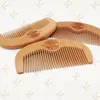 MOQ 50 PCS Laser Carved LOGO Wood Comb for Hair Beard Whiskers Sideburns Mustache Anti Static Combs Men Women Amazon Premium Seller