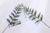10 개 가짜 식물 녹색 잎 바람 그림자 잎 꽃 액세서리 농가 홈 장식 크리스마스 장식 가짜 식물 장식