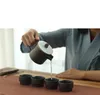 Puer茶飲み物の磁器のマスターボウルのための日本の陶磁器ティーカップの粗い陶器