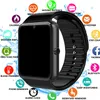 100x Akıllı İzle GT08 Saat Sync Notifier Destek Sim TF Kart Bluetooth Bağlantısı Android Telefon Smartwatch Alaşım Smartwatch