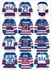1980 Team USA Hockey Jerseys 30 Jim Craig 21 Mike Eruzione 17 Jack O'Callahan 1980 Jaar Miracle USA Vintage Hockey Jersey Wit Blauw S-3XL