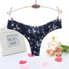 Mutandine floreali sexy Intimo confortevole Perizoma a vita bassa da donna e perizoma da donna senza cuciture T posteriore regalo drop ship