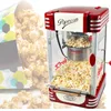 Multifunktionaler Heißluft-Popcorn-Maker, 310 W, Retro, gesunde und fettfreie Popcornmaschine, rote Werkzeuge für die Familie