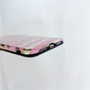 Cas de téléphone brillant Zebra rayures pour iphone XS Max XR XS étui souple TPU pour iphone 6 6s 7 8 plus cas de miroir de silicone