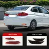 Luz do carro Refletor LED traseira Fog Lamp Bumper Luz Luz de freio Turn Signal Para Honda City Graça 2015 2016