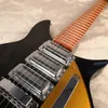 Custom Black 325 Modell 3 Pickups Elektriska gitarr Partihandel Gitarrer från Kina ackord Spacing 527 mm