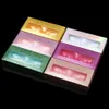 25mm Mink Lashes Lash Box Packaging with face style Tray Empty Paper Lashes Case 10 Colors Eyelash Packaging Box Colorful Eyelash 3151101