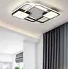 Nuove plafoniere moderne quadrate creative soggiorno camera da letto ristorante casa lampada da soffitto a LED in alluminio per interni AC90V-260V MYY