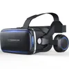 Casque VR Hełm Virtual Reality Glasses 3 D 3d Gogle z zestawem słuchawkowym dla iPhone Android Smartphone Smart Telefon Stereo