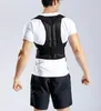 Corrector de postura de espalda negro ajustable hombro Lumbar columna vertebral soporte cinturón cuidado de la salud para hombres mujeres Unisex 2019