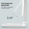 Telescopic Bracket Foldable Desktop Phone Stand with Wireless Charger Adjuatable Phone Holder Stand for iPhone Huawei Samsung Tablet Stand