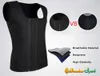 Men's Dual Zipper Fitness Gym Slimming Neoprene Vest Sweat Shirt Body Shaper Waist Trainer Abdomen Fat Burning Shaperwears Bodyshapers