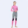 wetsuits estiramento super para senhoras cheio flatlock terno costura natação surf mergulho terno personalizado logotipo e do projeto disponível