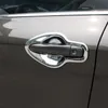 Car Styling 8 SZTUK ABS Chromowane zewnętrzne drzwi uchwyt miski pokrywa wykończenie Nissan Qashqai J11 2014 2015 2015 2017 2017