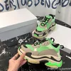 2019New New Paris 17FW Triple-S chaussures de sport designer chaussures de sport pour hommes et femmes de haute qualité couleur mélangée chaussures à talons épais lar